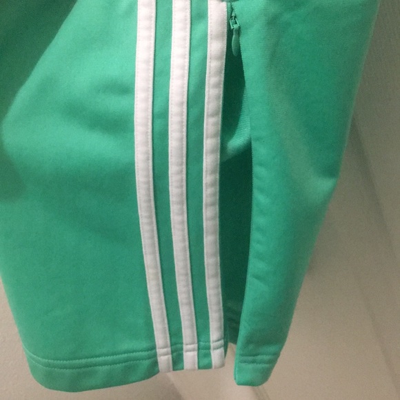 Adidas Tracksuit Sea-Foam Green warmup suit sweatsuit jacket pants set 2pc EUC - Picture 11 of 16